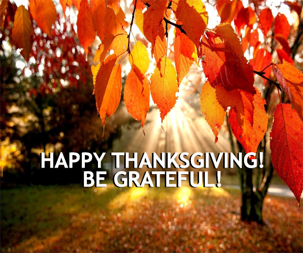 Happy Thanksgiving!