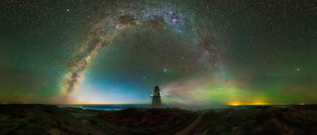Paisagens Cósmicas: imagens tiradas da Nova Zelândia capturam a Via Láctea