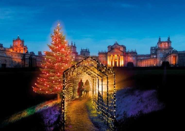 Natal no palácio de Blenheim