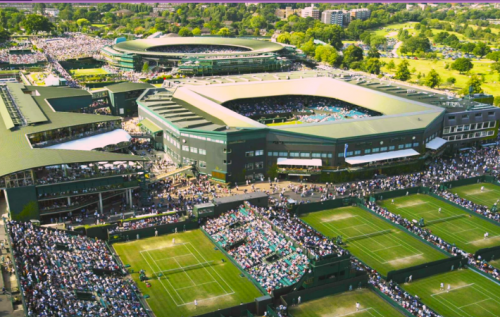 Wimbledon , Inglaterra, Intercâmbio CP4 em Wimbledon , tenis, torneio de tenis